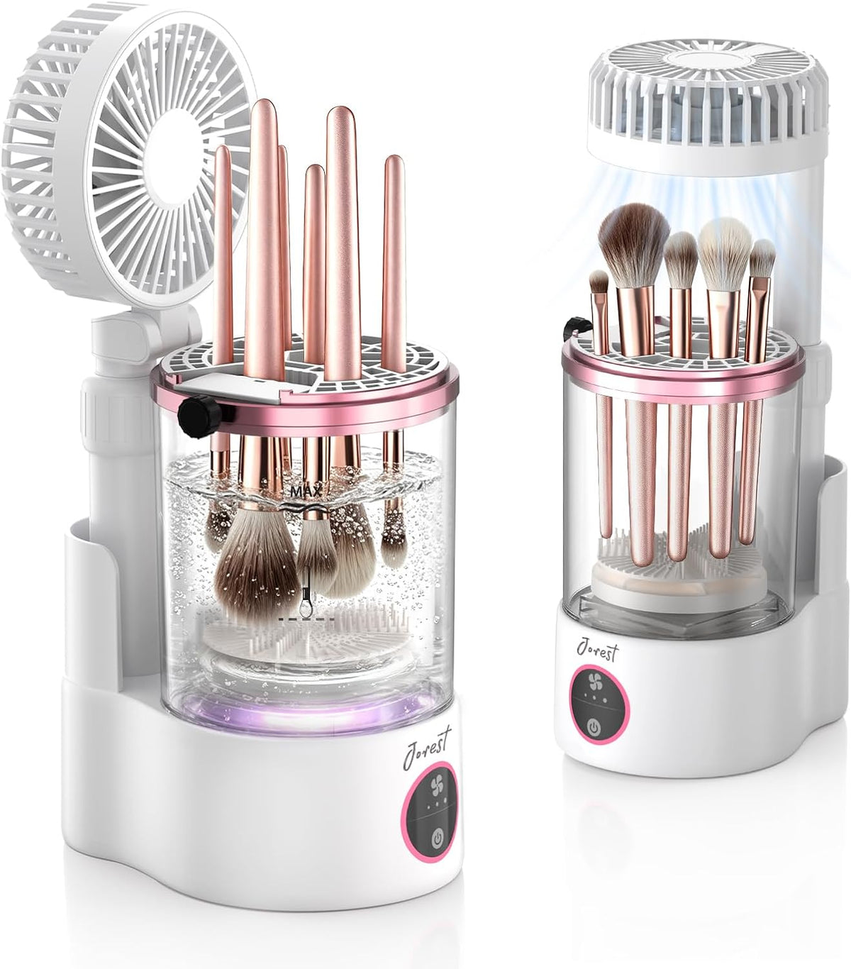 Electric Makeup Brush Cleaner & Dryer, Portable Machine for Makeup Lovers