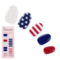 Dashing Diva Gloss Nail Strips - Crystal Clear - UV Free, Chip Resistant, Long Lasting Gel Stickers - Contains 32 Wraps, 1 Prep Pad, 1 File