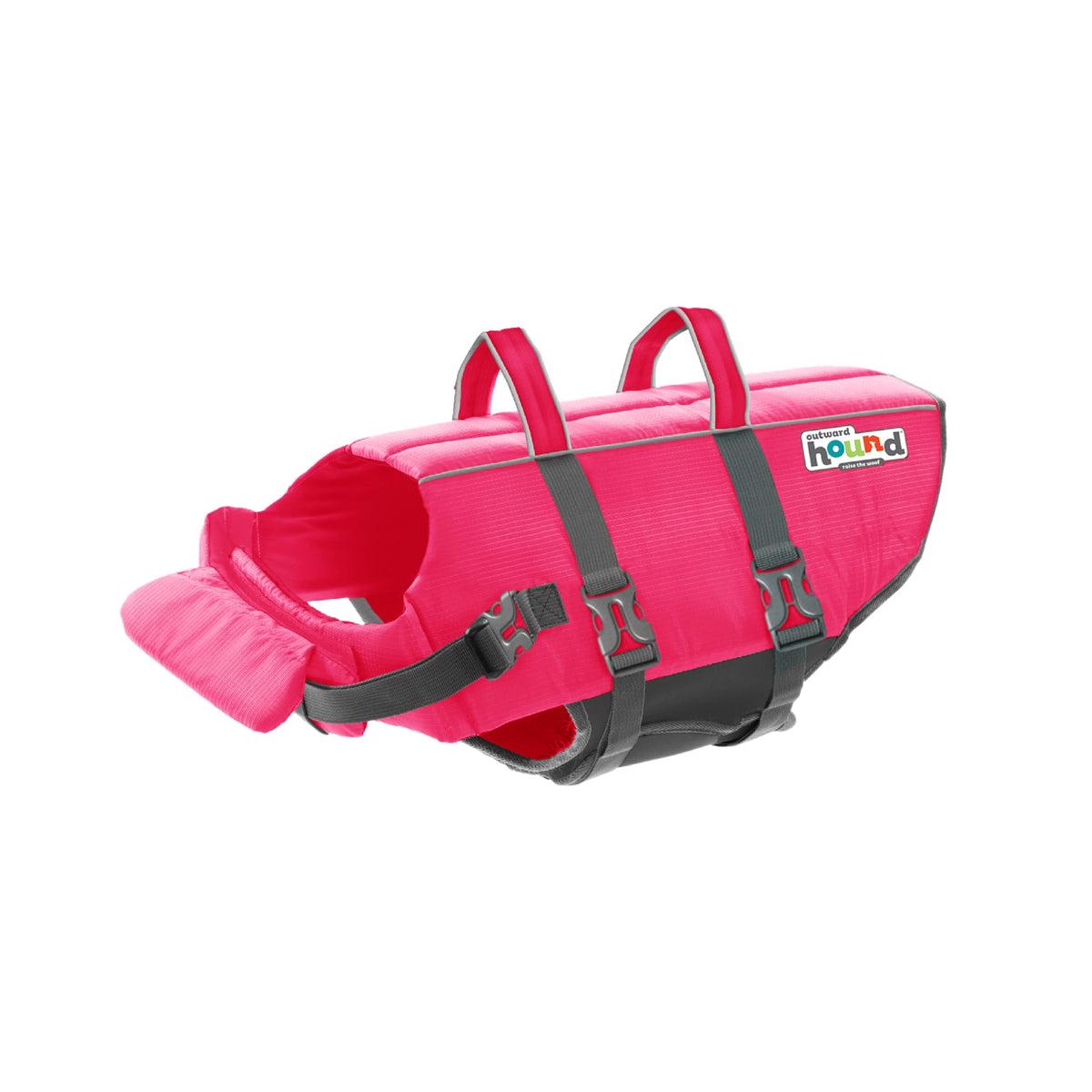 Outward Hound Granby Splash Orange Dog Life Jacket, Medium