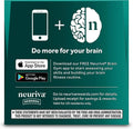 NEURIVA Ultra Brain Supplements for Memory and Focus, Phosphatidylserine, Cognivive, Neurofactor, Folic Acid, Vitamin B12 & Vitamin B6, 60 Count Capsules