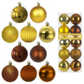 Rose Red 4.0" Large Christmas Balls - Christmas Tree Decoration Ornaments Shatterproof Hanging Balls for Birthday Halloween Holiday Wedding Decorations Set of 4pcs