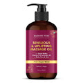 Majestic Pure Firming Body Massage Oil- Helps Smooth the Appearance of Cellulite & Improve Skin Texture- Natural Oils with Collagen- Refreshing Aromatherapy Body Oil for Legs & Full Body - 8 fl oz