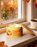 AOOVOO Pumpkin Spice Candle - 12oz Fall Candles for Home Scented Decor
