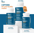 Dr. Tobias Omega 3 Fish Oil 2000mg Triple Strength with 800mg EPA 600mg DHA Per Serving | Fish Oil Omega 3 Supplements for Heart Brain & Immune Support - 90 Softgels (45 Servings)