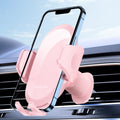 Miracase Phone Holders for Your Car with Metal Hook Clip, Air Vent Cell Phone Stand Car Mount, Universal Automobile Cradle for Garmin GPS Fit iPhone Android and All Smartphones, Dark Black