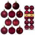 White 4.0" Large Christmas Balls - Christmas Tree Decoration Ornaments Shatterproof Hanging Balls for Birthday Halloween Holiday Wedding Decorations Set of 4pcs
