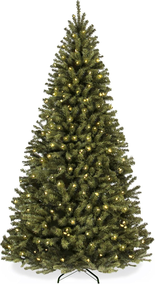 Best Choice Products 15ft Artificial Christmas Tree with LED Twinkling Lights, Pre-Lit Spruce Realistic Holiday Xmas Décor, 1,800 Lights, 5,476 Tips