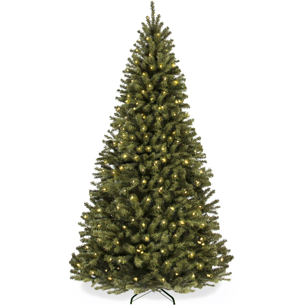 Best Choice Products 15ft Artificial Christmas Tree with LED Twinkling Lights, Pre-Lit Spruce Realistic Holiday Xmas Décor, 1,800 Lights, 5,476 Tips