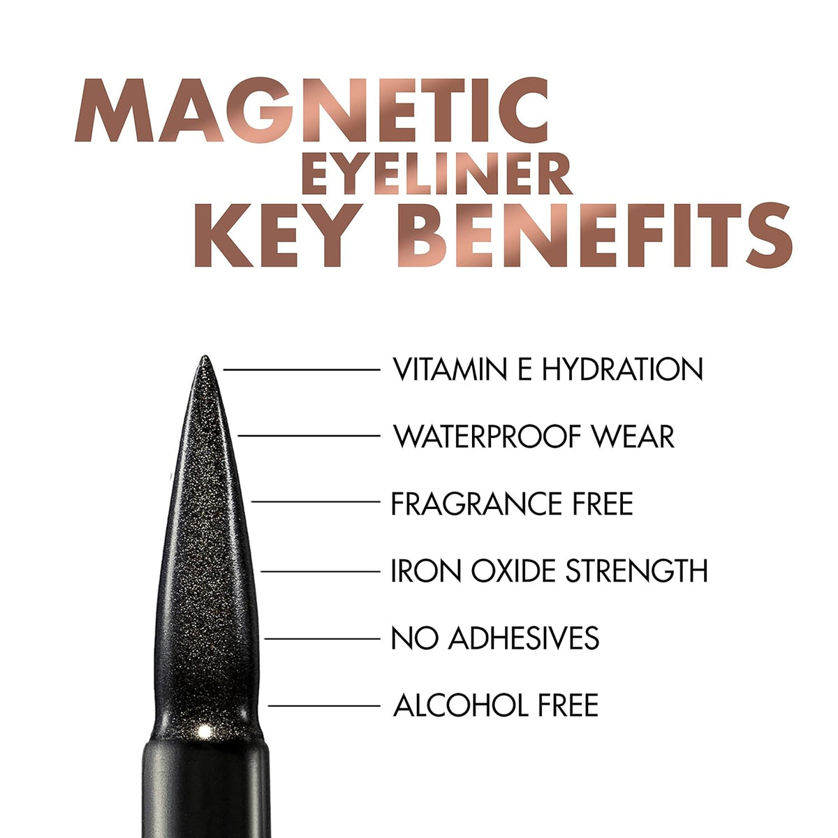 MoxieLash Sassy Kit - Mini Liquid Magnetic Eyeliner for Magnetic Eyelashes - No Glue & Mess Free - Fast & Easy Application - Set of Sassy Lashes & Instruction Card Included (Sassy Lash Kit)