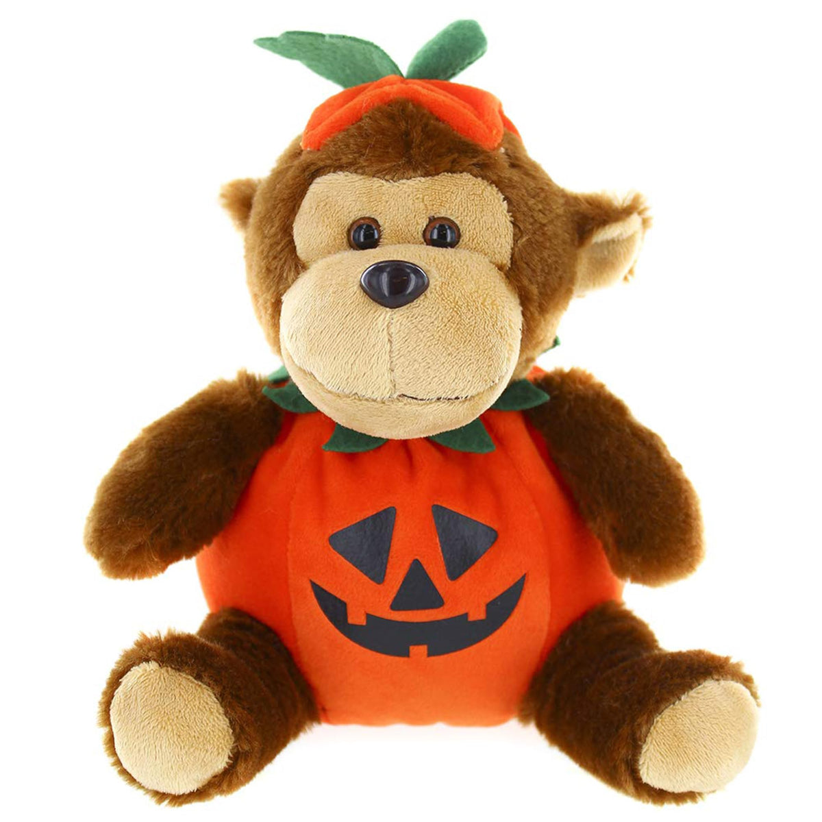 Plush Halloween Dog with Pumpkin - Soft Toy, Home Decor - Gifts for Kids & Toddler Baby - 9 Inches (Halloween Dog)