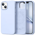 GolbinBox Magnetic for iPhone 16 Pro Max Case, Silicone Cover, Chalk Pink