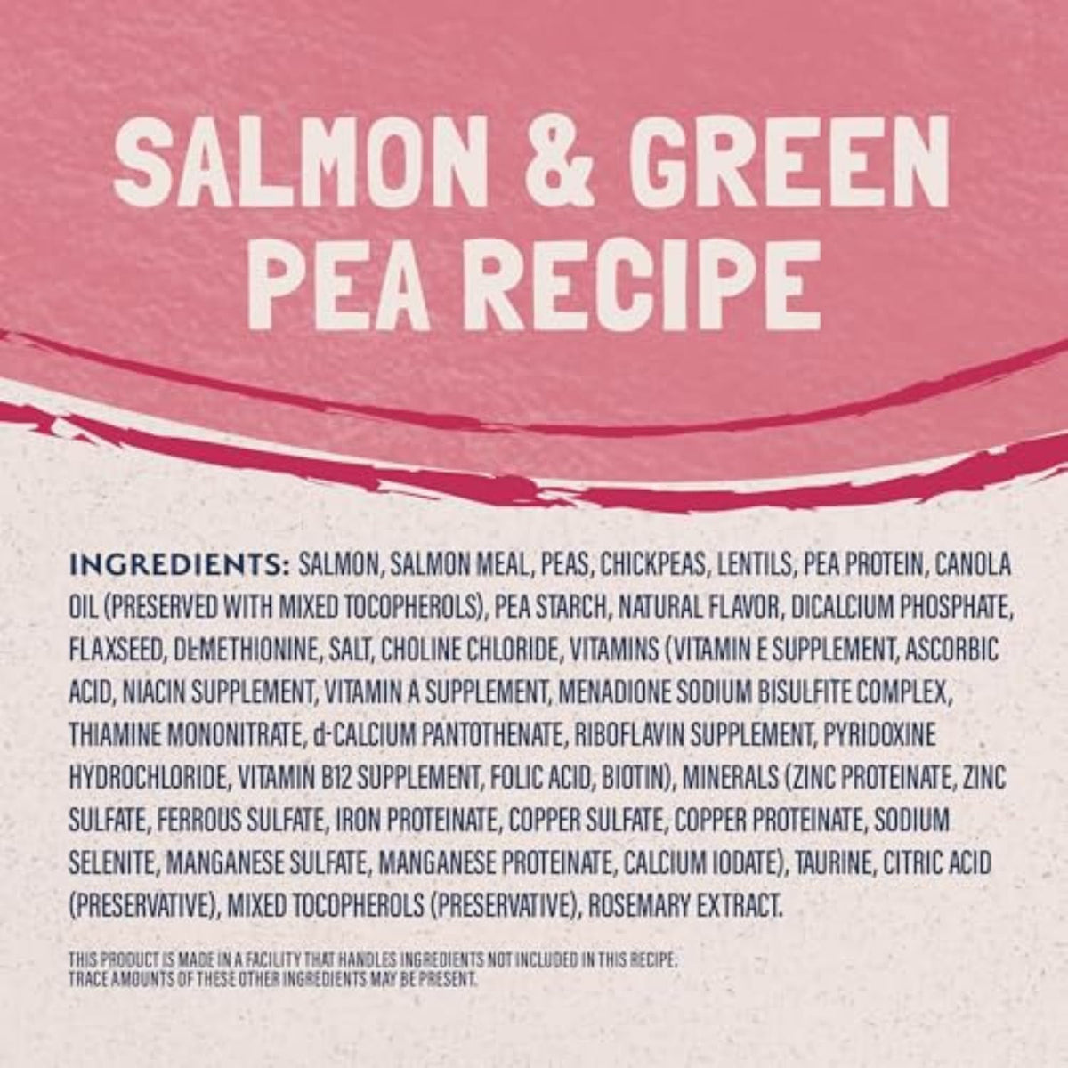 Natural Balance Limited Ingredient Adult Grain-Free Dry Cat Food - Balanced Nutrition - Soy-Free, Corn-Free Limited Ingredient Formula - 10 lb - Salmon & Green Pea Recipe