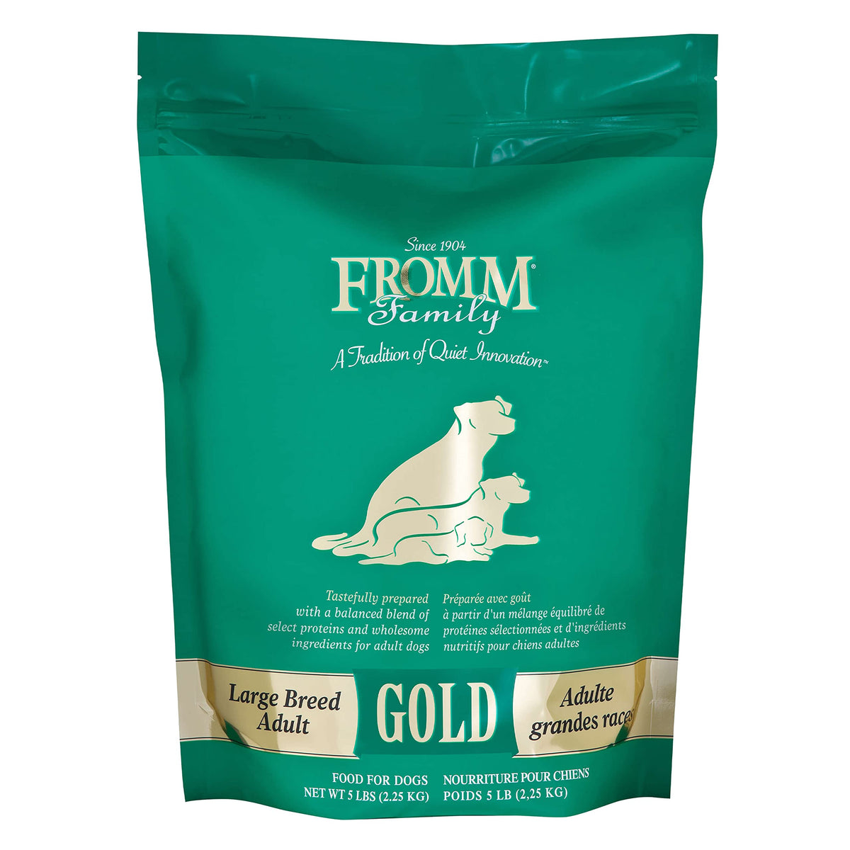Fromm Large Breed Adult Gold Premium Dry Dog Food - Dry Adult Dog Food for Large Breeds - Chicken Recipe - 30 lb