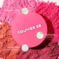 Tower 28 GetSet Matte Powder Blush for Cheeks - 12-Hour Setting Blush Powder for Smooth, Blurred Skin - Talc-Free, Sweat-Proof Face Blushes - Makeup for Sensitive Skin - Samo Spritzer (1.13 oz)