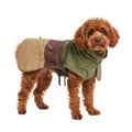 Spark Paws Dog Raincoat, Waterproof Windproof Rain Jacket, for Small Medium Large Extra Large Dogs, Reflective Breathable Full-Body Coverage Dry Suit - Neon White Navy Blue, 2XL