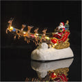 Santa's Sleigh and Reindeer Assortment with Christmas Reindeer Car