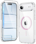 FNTCASE for iPhone 18 Pro Max Case / 17 Pro Max Clear Case Fit for Magsafe