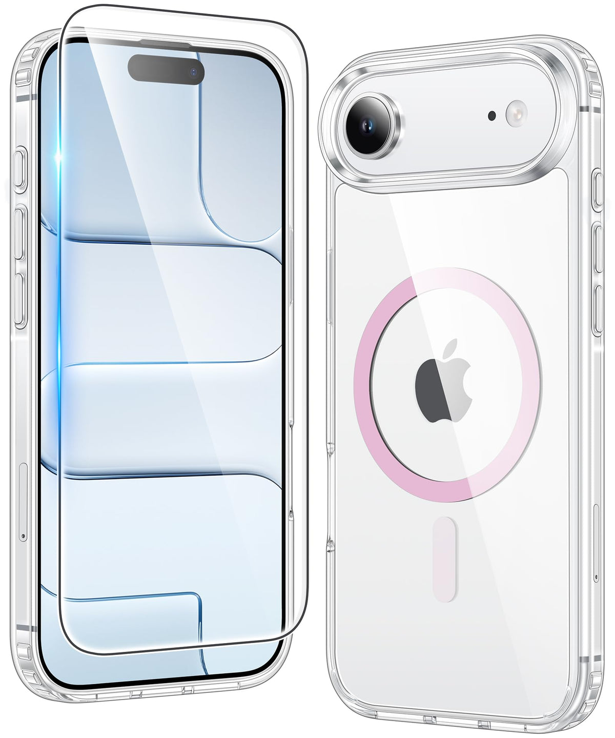 FNTCASE for iPhone 18 Pro Max Case / 17 Pro Max Clear Case Fit for Magsafe