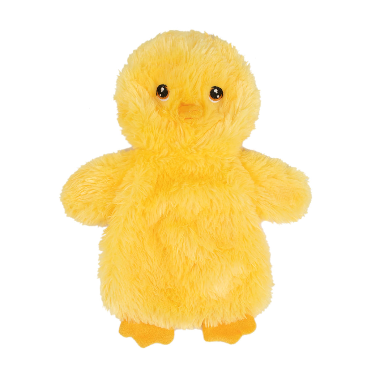 Best Pet Supplies Interactive Squeaky Dog Toy - Crinkle Chicken, Brown | Stuffing Free Body, Soft, Squeaks & Crinkles, No Mess, Perfect for Moderate Chewers, Toss and Fetch Play