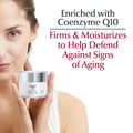 Eucerin Q10 Anti-Wrinkle Face Cream, Unscented Face Cream for Sensitive Skin, 1.7 Oz Jar