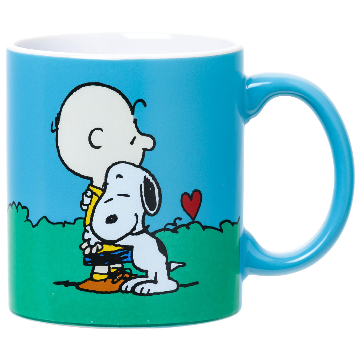 Silver Buffalo Peanuts Snoopy Fall Leaf, Wide Rim Ceramic Mug, 16oz