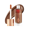 Charlotte Tilbury Hollywood Flawless Filter - Multi‑Use Makeup Primer, Complexion Booster & Illuminating Liquid Highlighter with Sheer Coverage - Smooths & Blurs Skin