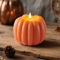 Fall Decor, Fall Decorations for Home, Flameless Pumpkin Candle, Orange