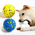 Kimee Dog Balls Tennis Ball Toys Dog Toys for Aggressive Chewers Durable Teething Chew Toys Water Toy Fetch Ball for Large Medium Small Dog and Puppies (4 Balls)