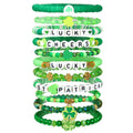 Halloween Bracelets Set for Women,10Pcs Stocking Stuffer Clay Preppy Heishi Boo Skull Charm Beads Stackable Bracelet Adjustable Friendship Holiday Stretch Jewelry Gift