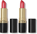 REVLON Super Lustrous Lipstick Gift Set, 5-Piece | 5-piece lipstick gift set. Creamy formula for soft, fuller-looking lips with a moisturized feel.