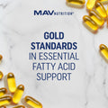 Triple Strength DHA Omega-3 Fish Oil 3600 mg | Over 2100mg Omega-3 Fatty Acids with 860 mg of DHA | 1300mg EPA | Best Essential Fatty Acids | Premium Wild Caught & Burpless Fish Oil | 120 Softgels