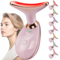 Facial Massager Face and Neck, Face 𝖲 culpting Wand Tool with 7 Color - Birthday, Christmas, Mothers Day, Valentines Day Gifts for Her Women Mom Best Friend Wife Teacher (White)