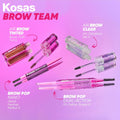 Kosas Air Brow Tinted Eyebrow Gel – Volumizing Brow Gel with Flexible Long-Lasting Hold, Clear