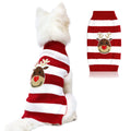 Dog Snow Sweater - Snowman Holiday Xmas Christmas Pet Clothes for Small Dog and Cat (Snowman, S)