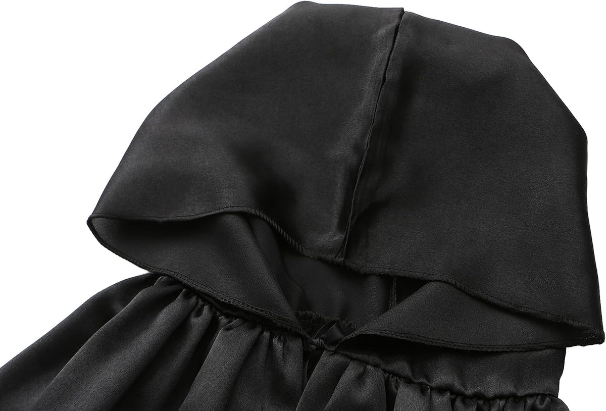 KNELOR Kids Hooded Cloak Robe Halloween Cosutme Cape Fancy Halloween Cosplay Costumes 3 to 16 Years