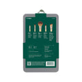 EcoTools 6-Piece Start the Day Beautifully Makeup Brush Set, Makeup Brushes For Eyeshadow, Blush, Concealer, & Foundation Application, Eco-Friendly, Gift Set, Synthetic Hair, Vegan & Cruelty-Free