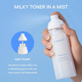 LANEIGE Cream Skin Toner & Moisturizer: Lightweight Refillable Korean Milky Toner with Ceramide & Peptide for Hydration, Firming, & Barrier Support