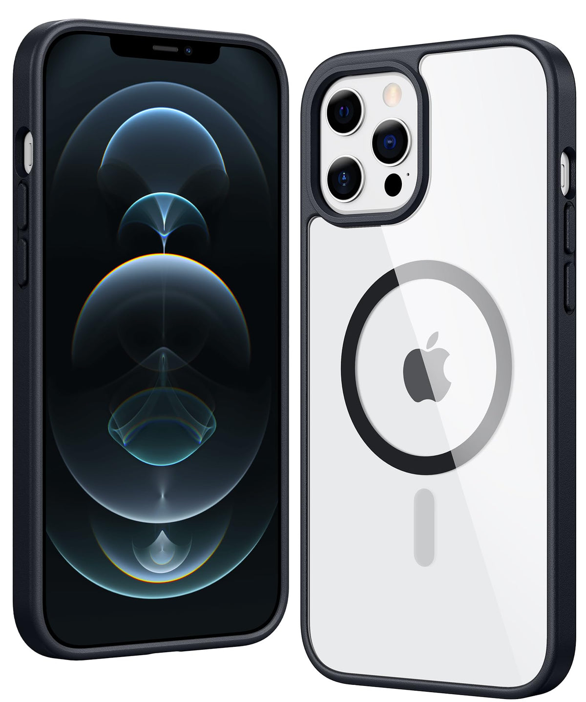 FNTCASE for iPhone 18 Pro Max Case / 17 Pro Max Clear Case Fit for Magsafe