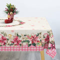 Fall Thanksgiving Tablecloth Waterproof Pumpkin Table Cloths for Autumn Harvest Indoor Outdoor Dining Room Decor-60 * 84" Oval