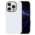 Polka Dot Pattern Phone Case for iPhone 13/14 6.1", Wine