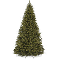 Best Choice Products Artificial Christmas Tree, 12ft Premium Unlit Realistic Spruce Holiday Décor w/Dense Branches, Easy Assembly, Metal Base - Green Spruce