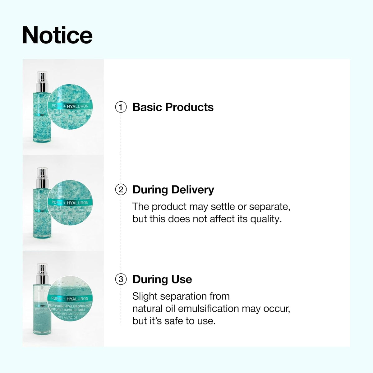 Anua PDRN Collagen Glow Facial Serum Spray, 3.38 fl oz | Hydrating Face Mist, Hyaluronic Acid, dewy glass finish, All Skin Types, Instant Plumping, Firming Care, Korean Skincare