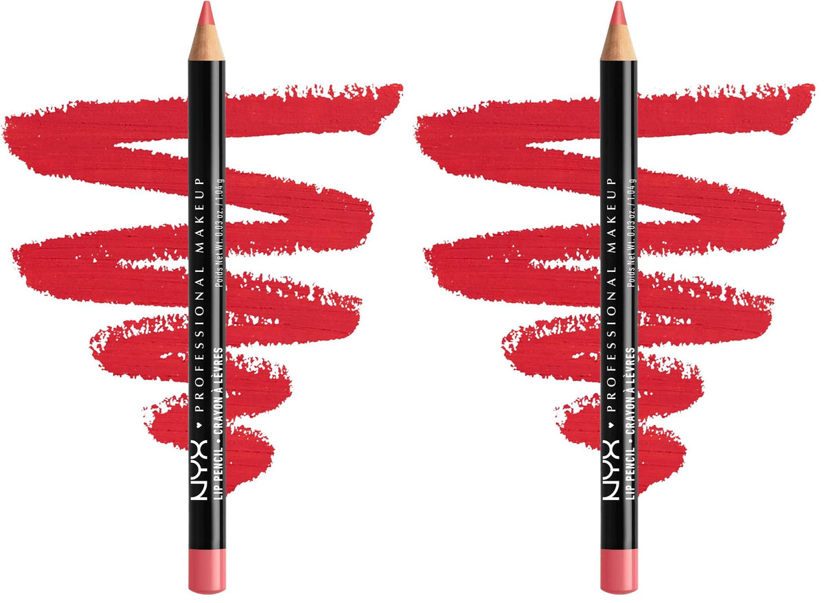 NYX PROFESSIONAL MAKEUP Slim Lip Pencil, Long-Lasting Creamy Lip Liner - Ever