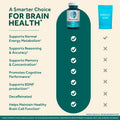 NEURIVA Plus Brain Supplements for Memory and Focus, Clinically Tested Nootropics Neurofactor and Phosphatidylserine, with Vitamin B12, Vitamin B6 and Folic Acid, 30 Count Capsules