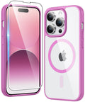FNTCASE for iPhone 18 Pro Max Case / 17 Pro Max Clear Case Fit for Magsafe