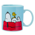 Silver Buffalo Peanuts Snoopy Fall Leaf, Wide Rim Ceramic Mug, 16oz