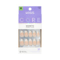 Kiss Core, Press On Nails, Nail glue included, 'Lyrical', White, Short Size, Almond Shape, Includes 32 Nails, 2g Glue, 1 Manicure Stick, 1 Mini File