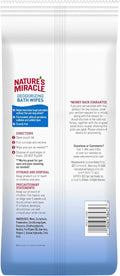 Nature's Miracle Deodorizing Bath Wipes Sunkissed Breeze Scent, 100 ct