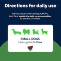 YuMOVE Small Dog Hip & Joint Supplement Soft Chews, ActivEase Green Lipped Mussel, Glucosamine for Dogs, Hyaluronic Acid & Omega 3 - Hickory Seafood Flavor - 60 Chews (Small/Medium Dogs)