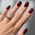 Glamnetic Halloween Press On Nails, Short Almond Glossy, Ghost Besties